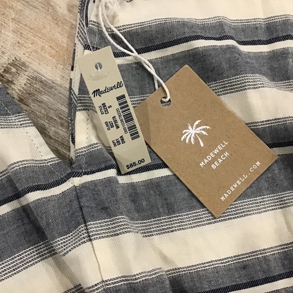 Madewell Yucatán Romper Beach Cover Up NWT - Picture 3 of 5